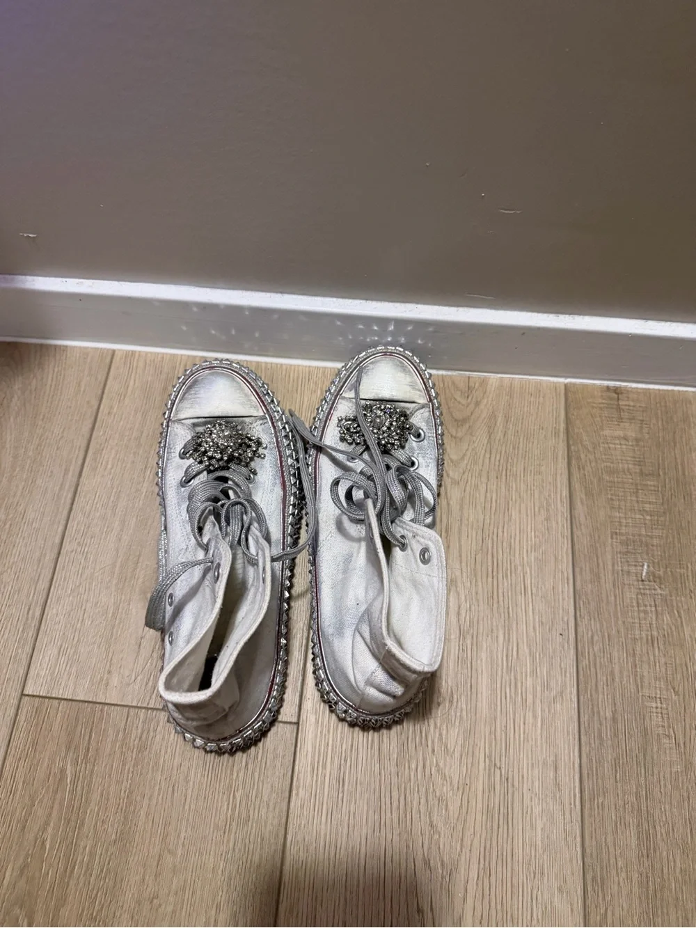 Free People x Nan-ku bling converse